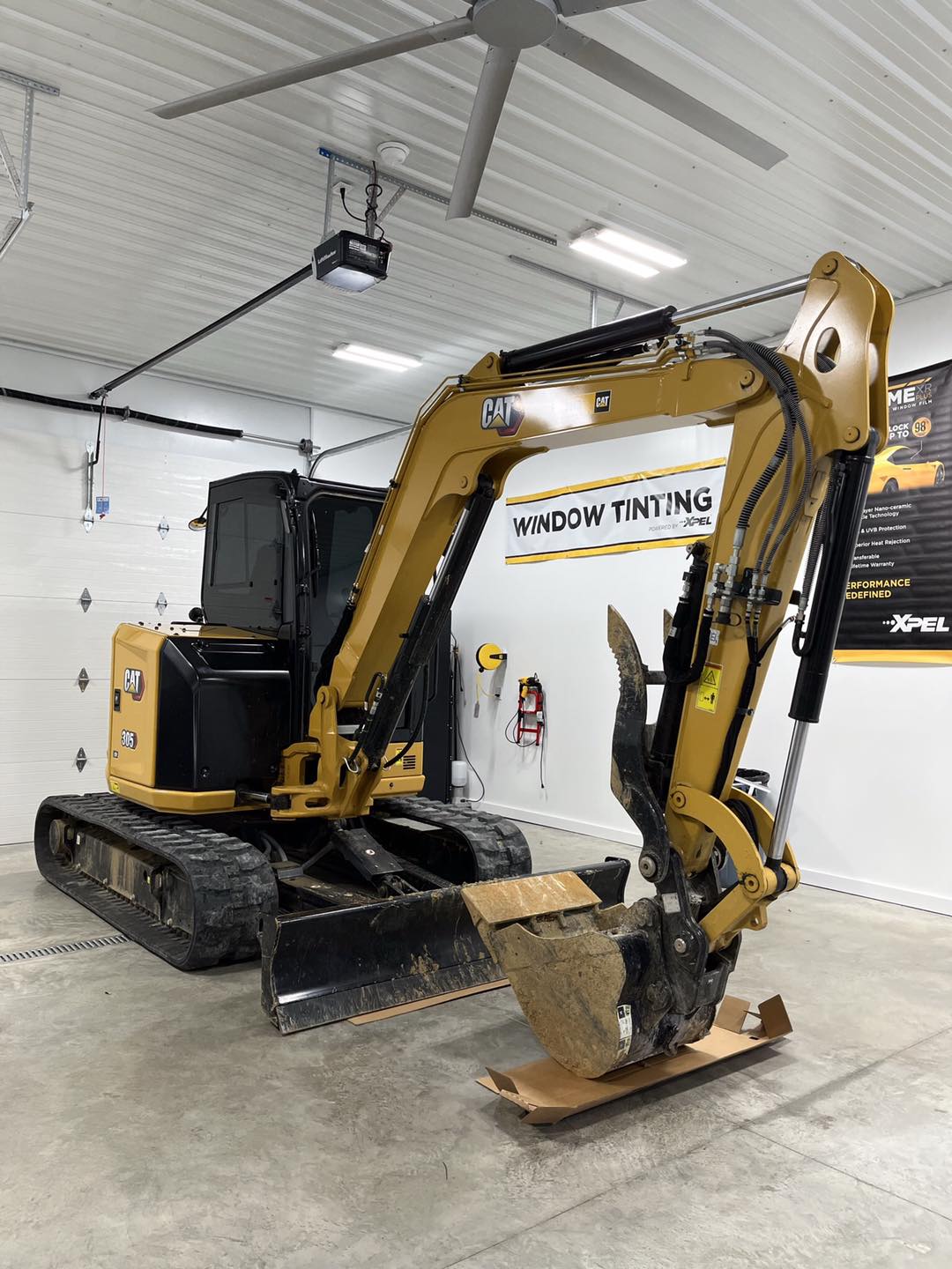 Construction Equipment Tinting